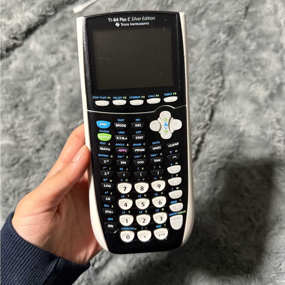 Texas Instruments TI-84 Plus C Silver Edition Calculator